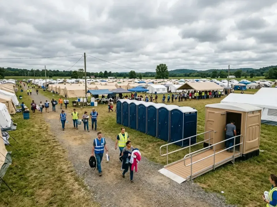 disaster-relief-camp-restrooms-010 — frequently asked questions, Dumpster & Portable Bathrooms Rental in Palmyra, MO